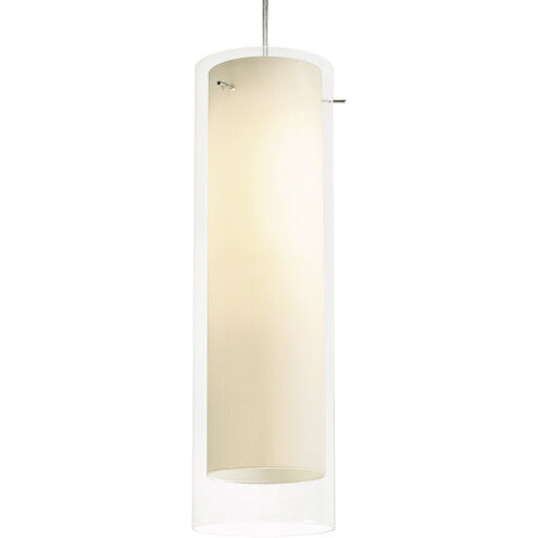 View LED 4.63 inch Satin Nickel Pendant Ceiling Light