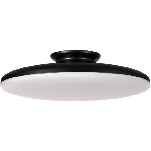 Skye LED 15 inch Black Flush Mount Ceiling Light