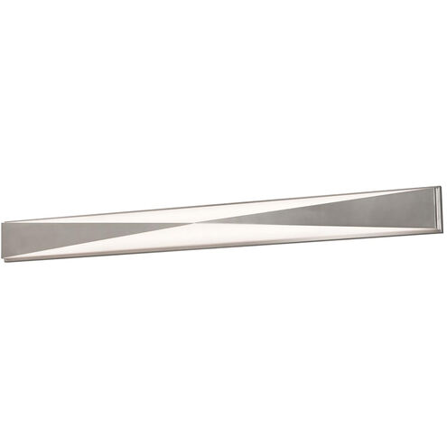 Novara LED 49 inch Satin Nickel Vanity Light Wall Light