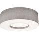 Montclair 4 Light 30 inch Grey Flush Mount Ceiling Light in Incandescent