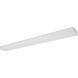 Spring LED 5 inch White Linear Flush Mount Ceiling Light