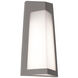 Pasadena Outdoor Sconce in Textured Grey