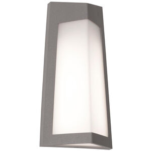 Pasadena LED 12 inch Textured Grey Outdoor Sconce