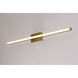 Barlow LED 24 inch Satin Brass Vanity Light Wall Light