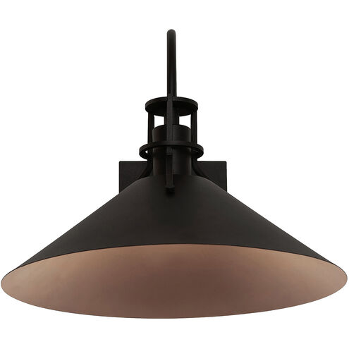Gus 1 Light 11 inch Black Outdoor Sconce