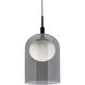 Kiran LED 8 inch Black Pendant Ceiling Light