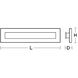Vogue 1 Light 21 inch Light Antique Brass Bath/Vanity Light Wall Light