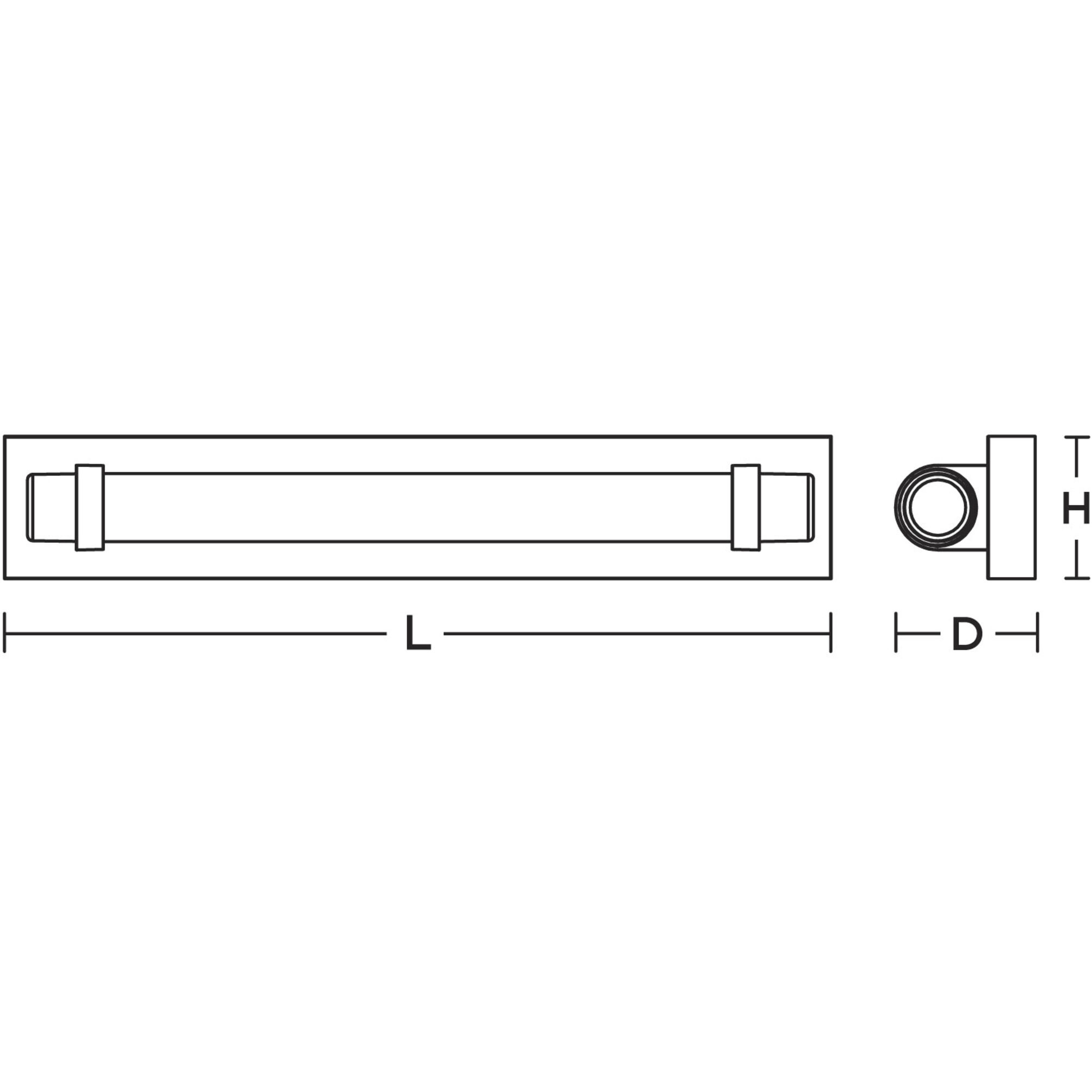 Miami LED 24 inch Polished Chrome Vanity Light Wall Light