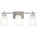 Joanna 3 Light 27 inch Satin Nickel Bath Vanity Wall Light