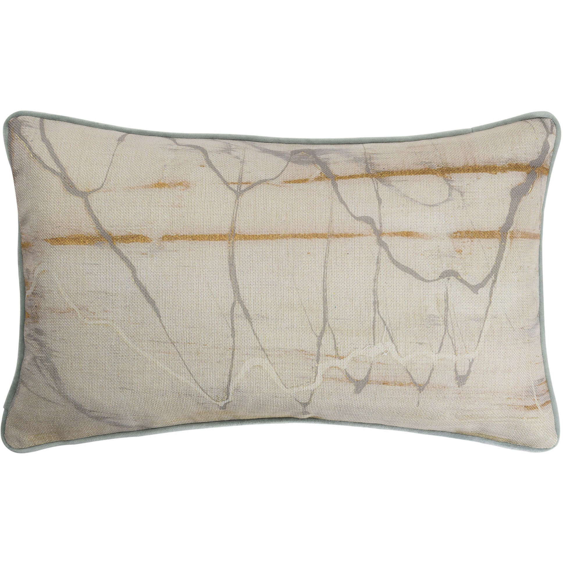 Amy 20 X 5 inch Multi - Beige and Brown Pillow