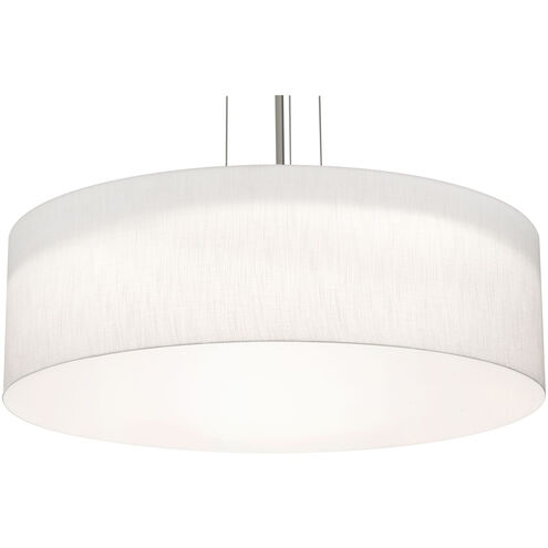 Anton 4 Light 30 inch Satin Nickel Pendant Ceiling Light