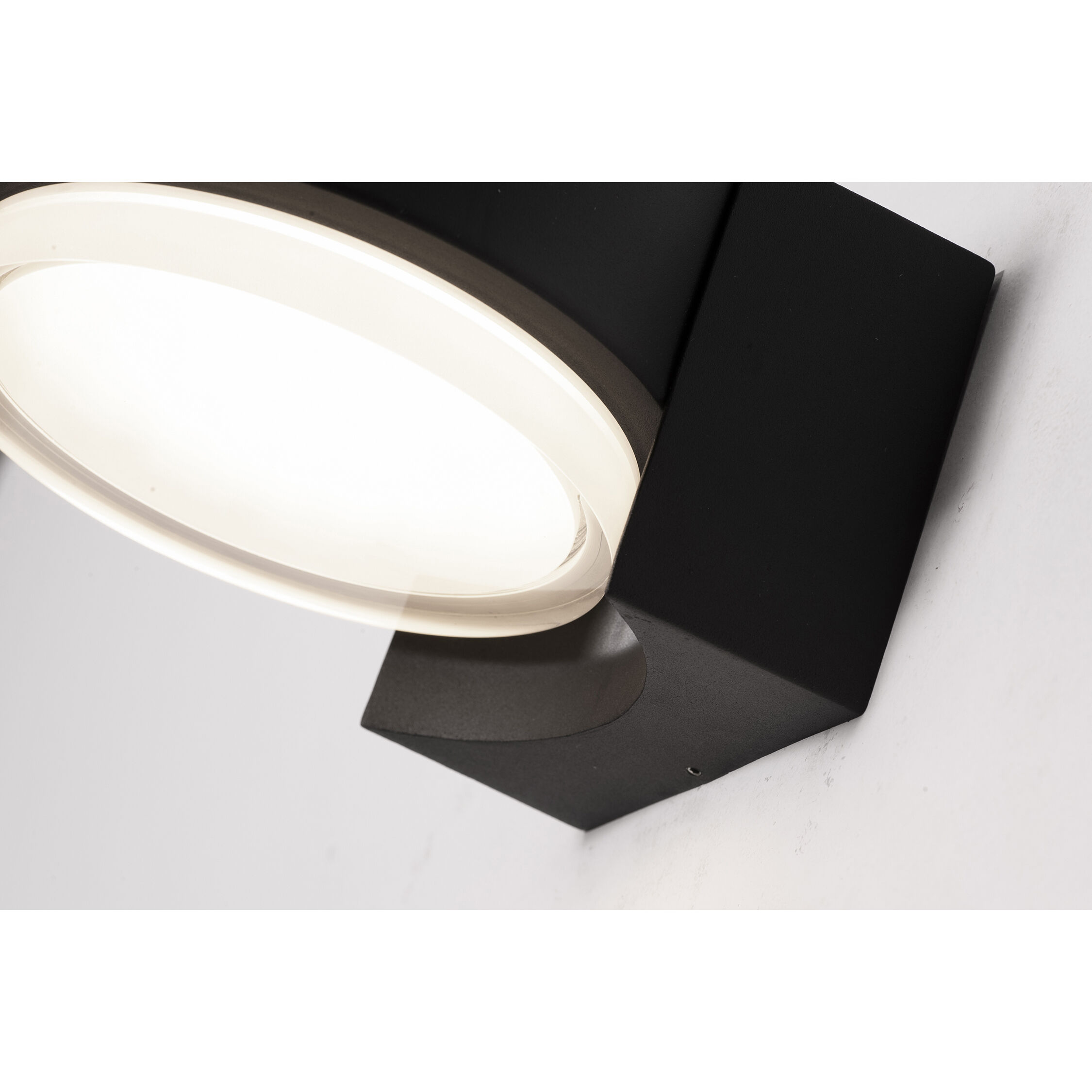 Elm LED 4.25 inch Black Outdoor Sconce