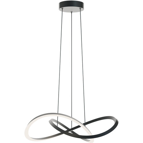 Celeste LED 23.63 inch Black Pendant Ceiling Light