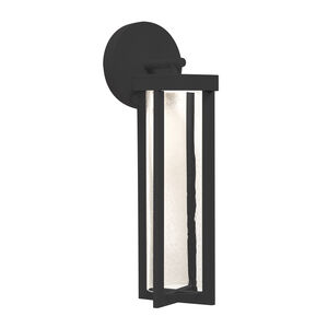 Rivers LED 18 inch Black Outdoor Wall Lantern