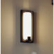 Mesa LED 5 inch Black ADA Sconce Wall Light