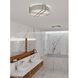 Lambert LED 16 inch Satin Nickel Flush Mount Ceiling Light