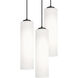 Leo 3 Light 18 inch Black Multi-light Pendant Ceiling Light