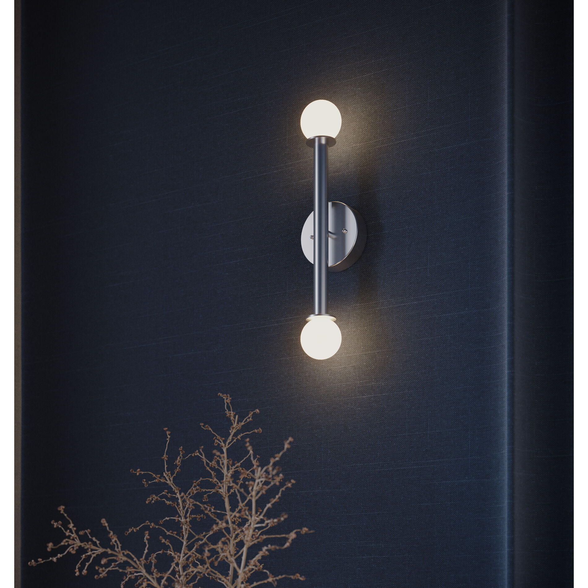 Lane LED 5.5 inch Satin Nickel ADA Sconce Wall Light