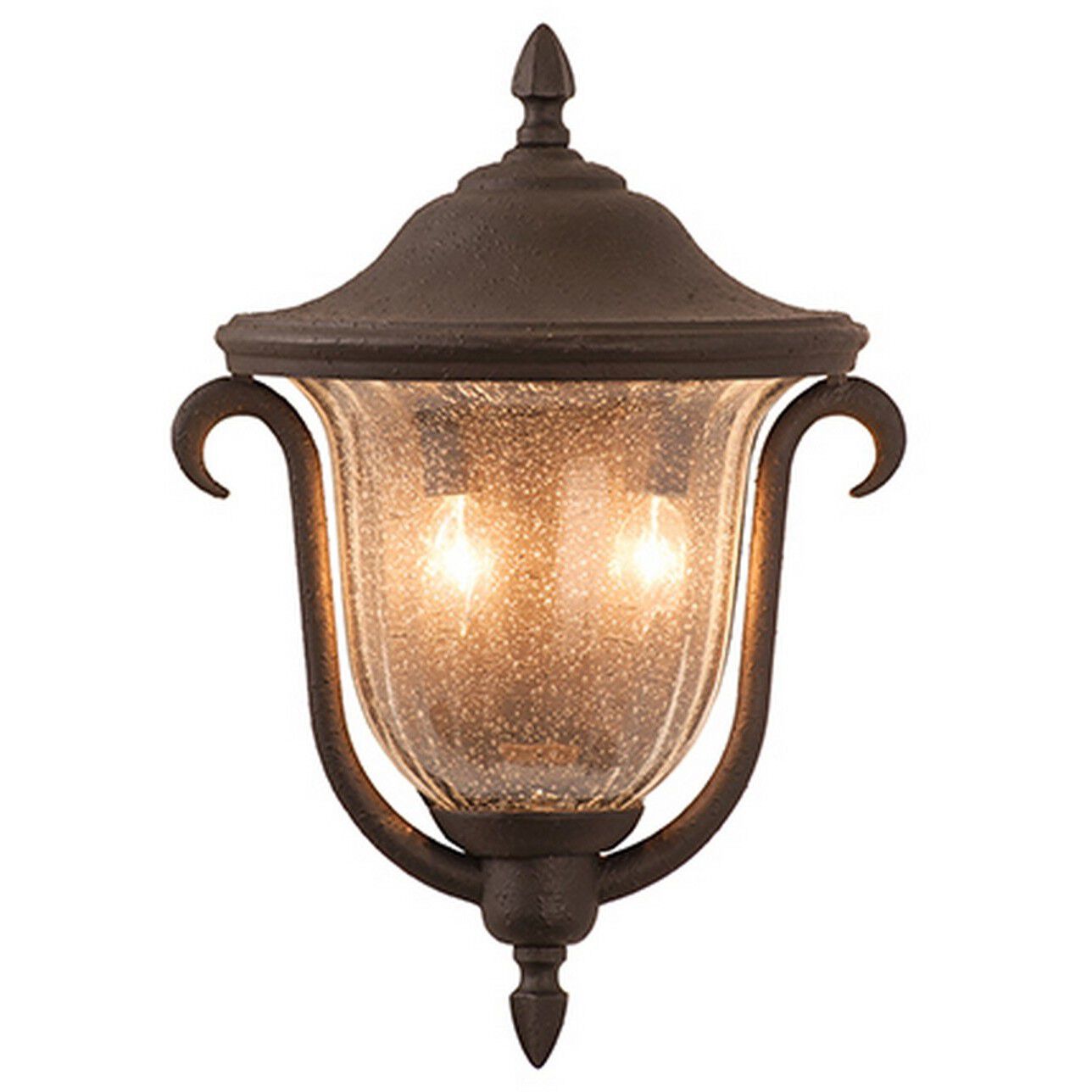 Santa Barbara Outdoor 2 Light 13.00 inch Wall Sconce