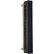 Beam LED 18 inch Black Outdoor Sconce