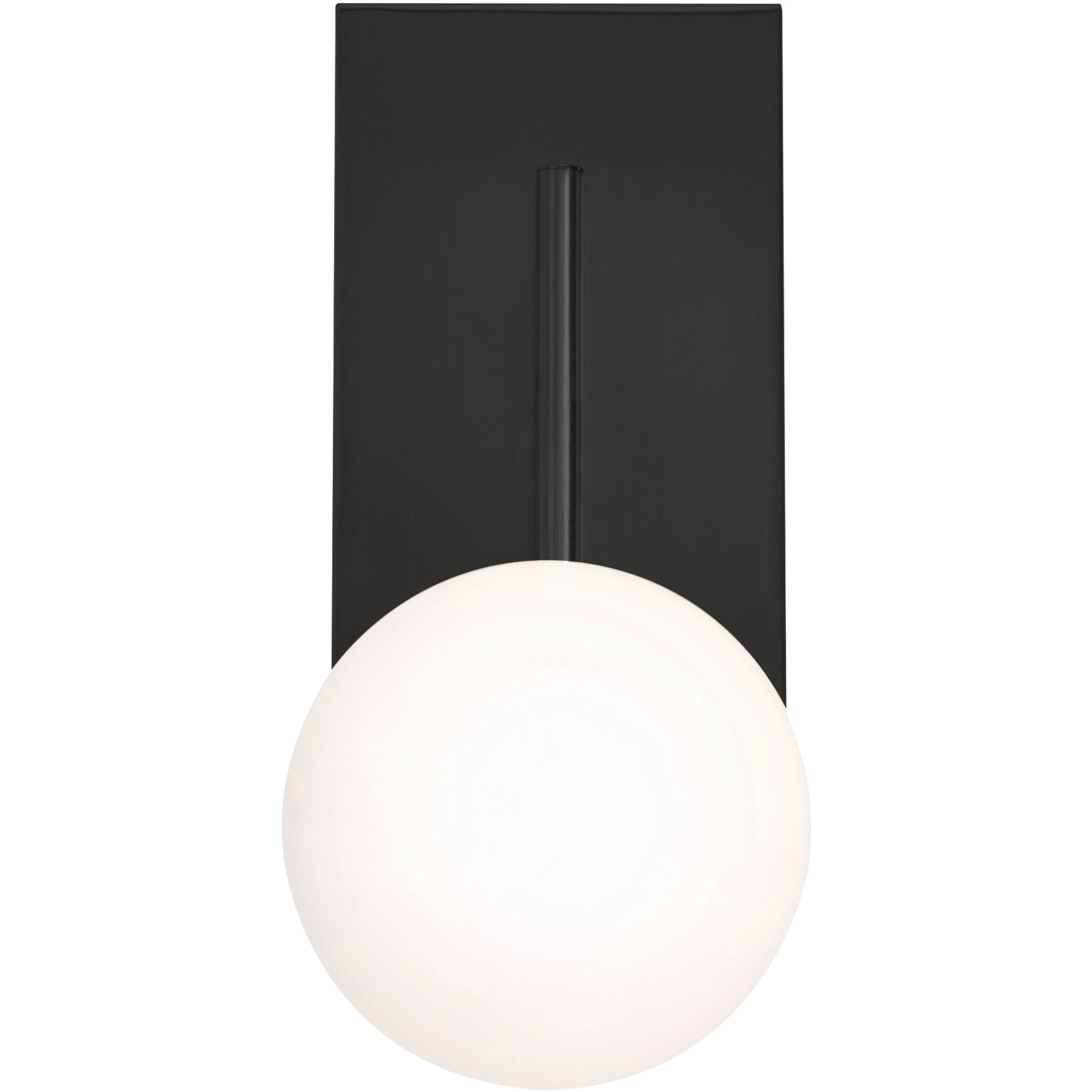 Metropolitan 1 Light 5 inch Black Wall Sconce Wall Light