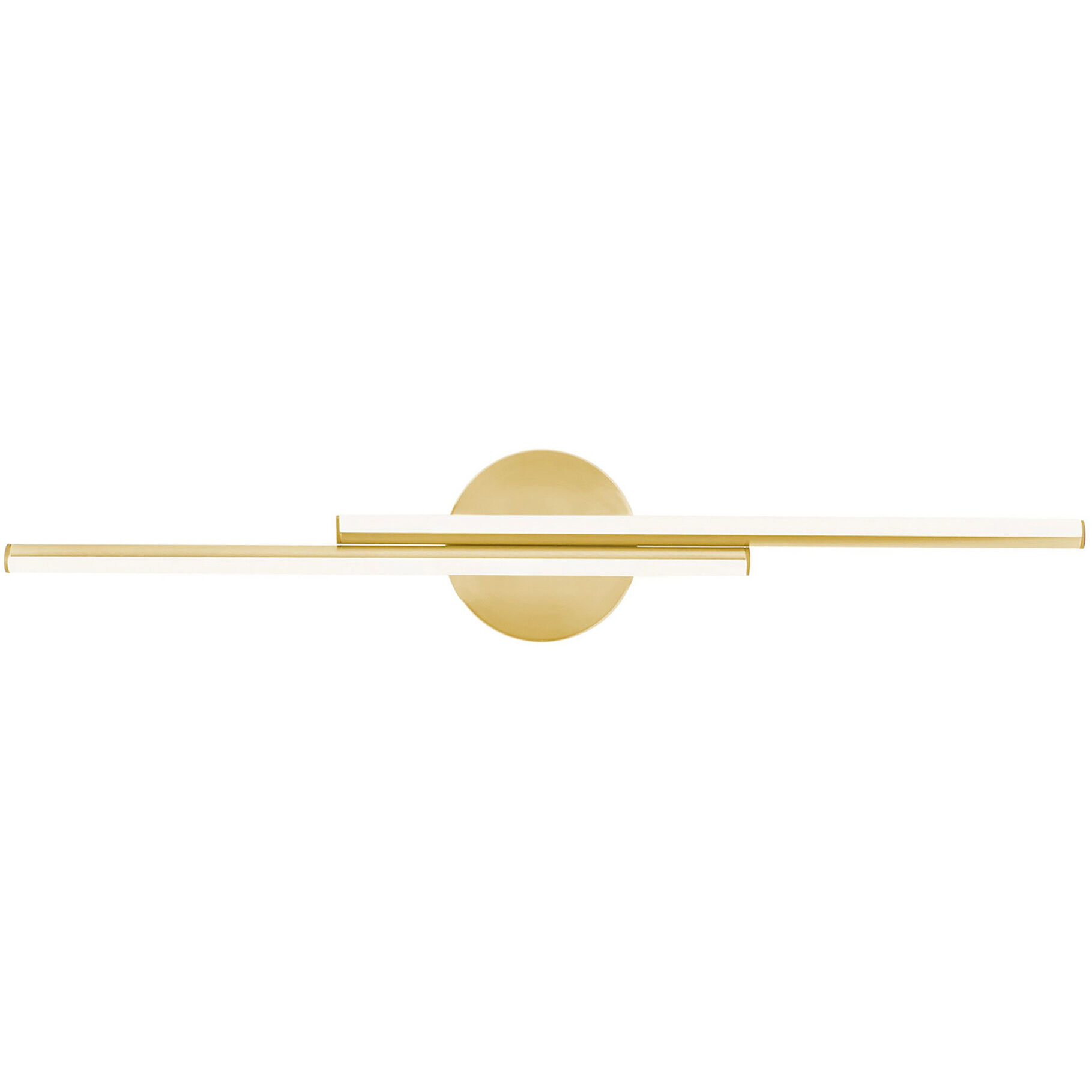 Ella LED 24.25 inch Satin Brass Vanity Light Wall Light