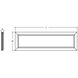 Sloane LED 15 inch White Decorative Flush Linear Ceiling Light