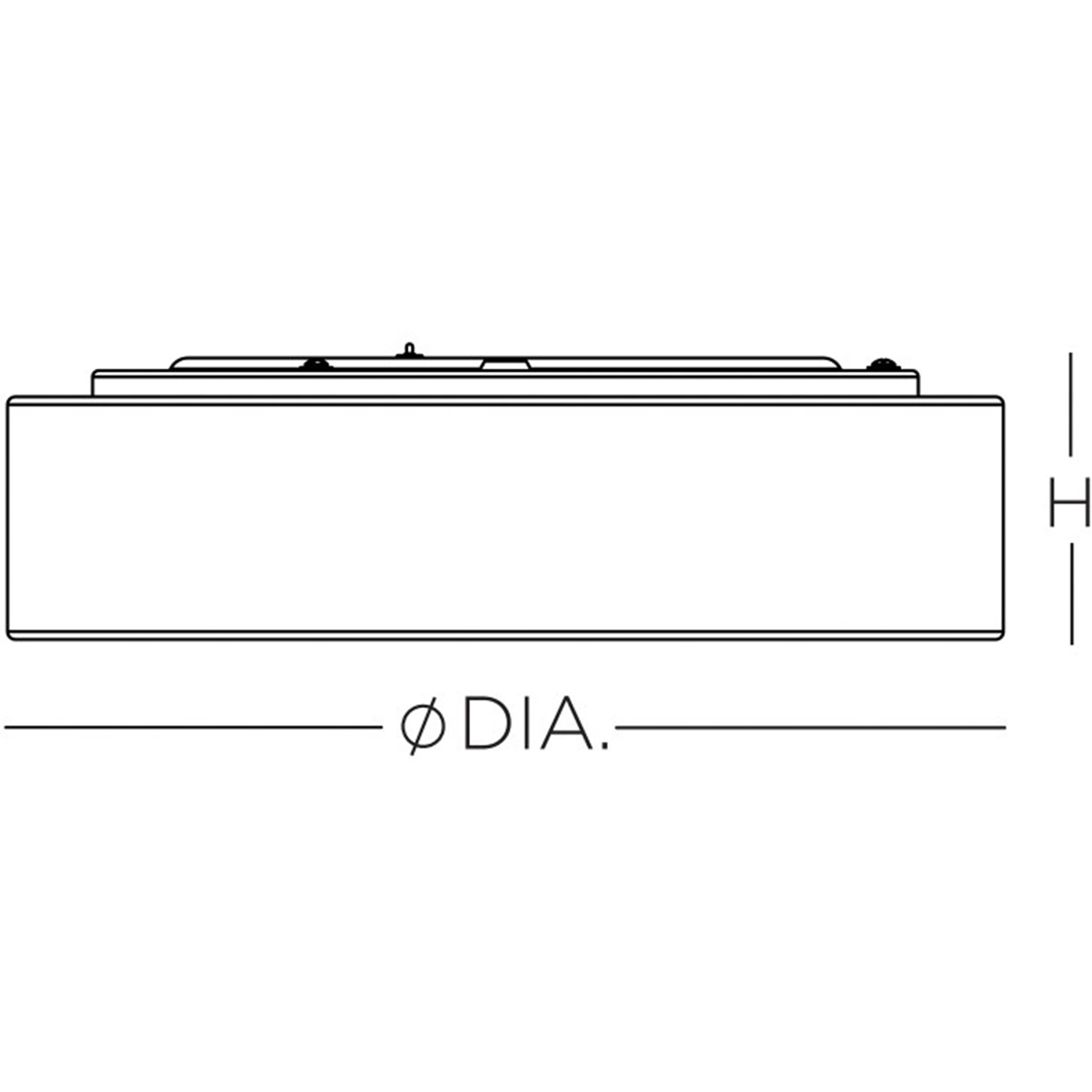 Ashland LED 20 inch White Flush Mount Ceiling Light