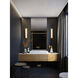 Vogue 1 Light 21 inch Light Antique Brass Bath/Vanity Light Wall Light