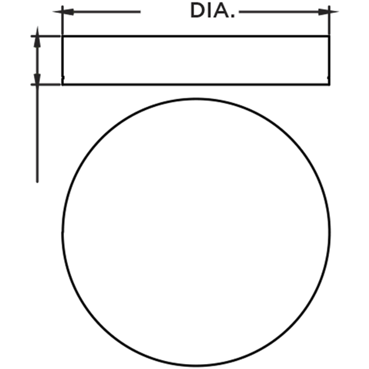 Reveal LED 16 inch Black and Gold Flush Mount Ceiling Light 