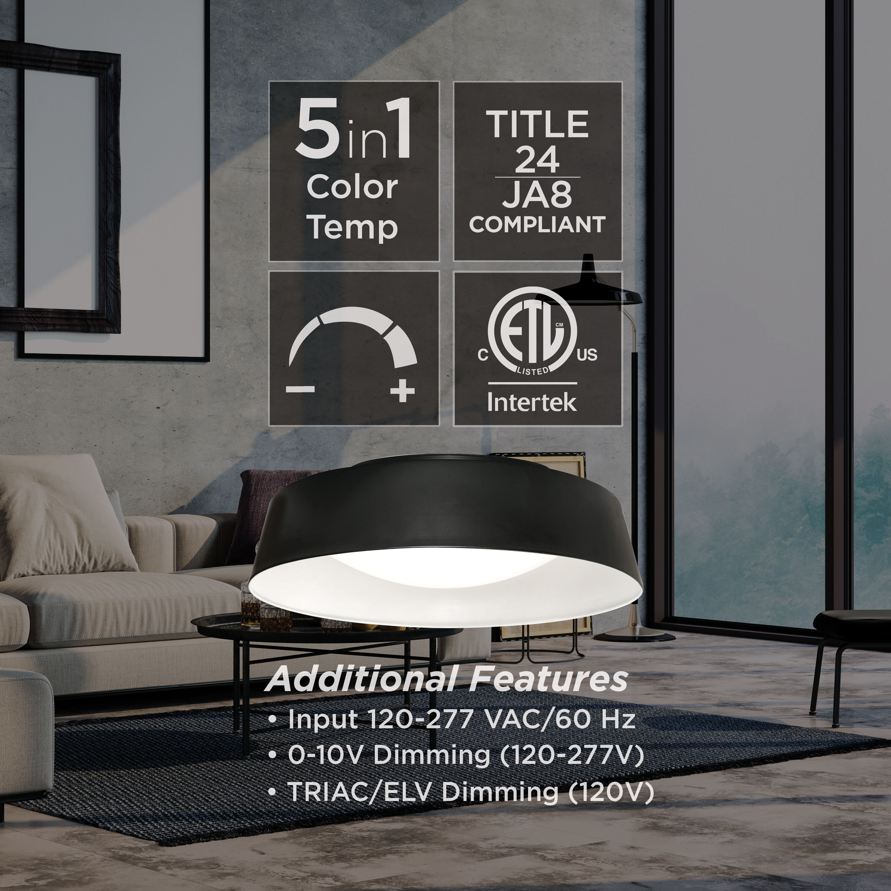 Duncan 1 Light 15.5 inch Black and White Flush Mount Ceiling Light in White/Black