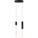 Adel LED 4 inch Black Pendant Ceiling Light
