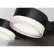 Emma LED 24 inch Black Vanity Light Wall Light