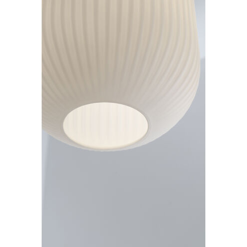 Callie 1 Light 5 inch White Pendant Ceiling Light