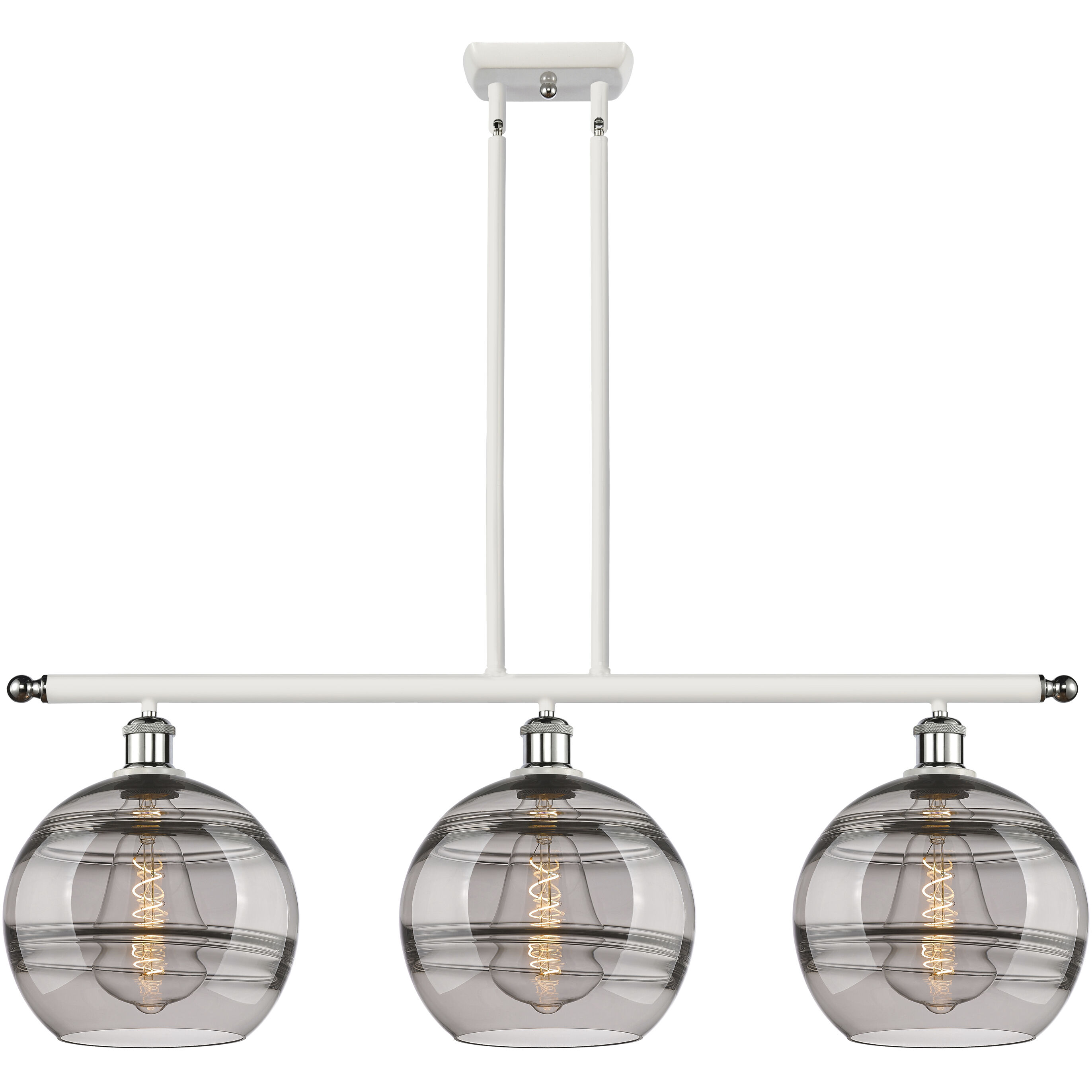 Ballston Rochester 3 Light 36.50 inch Island Light