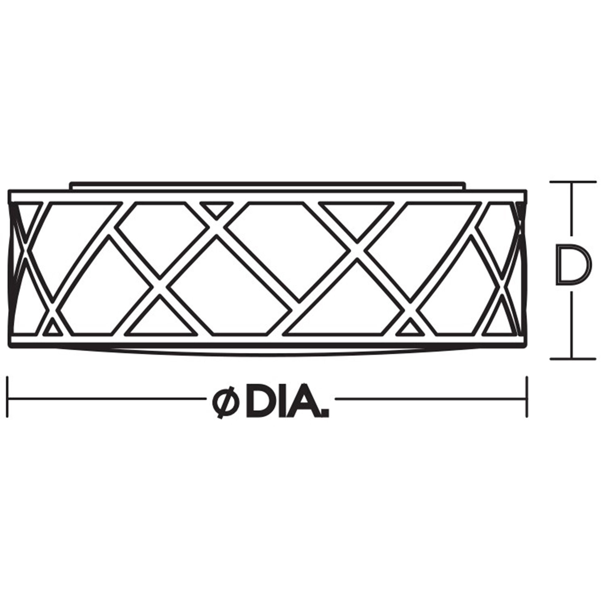 Haven LED 17 inch Black Flushmount Ceiling Light