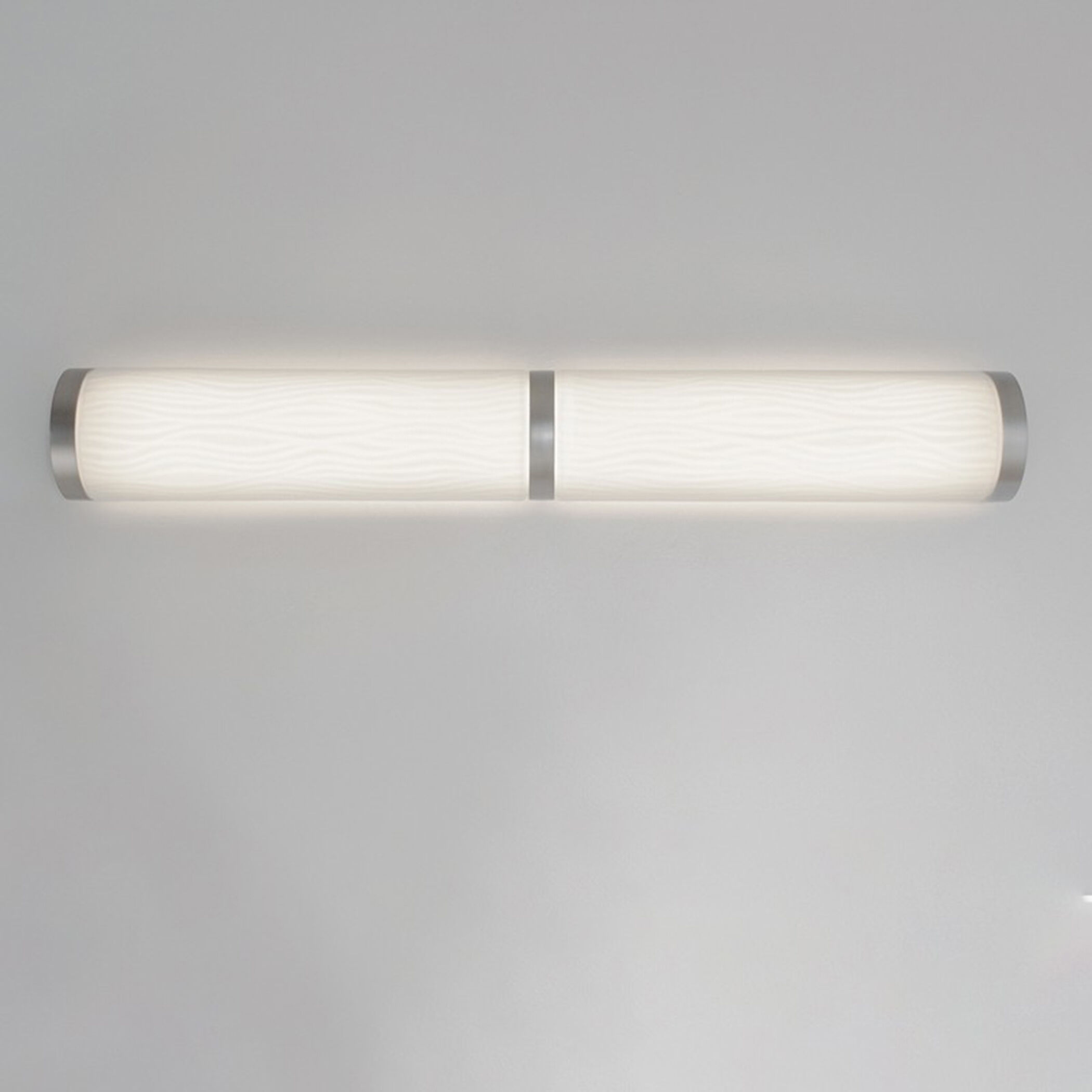 Fusion 1 Light 50 inch Satin Nickel Bath Vanity Wall Light