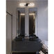 Adel LED 36 inch Black Vanity Light Wall Light