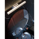 Brock LED 24 inch Satin Nickel Vanity Light Wall Light