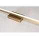 Barlow LED 24 inch Satin Brass Vanity Light Wall Light