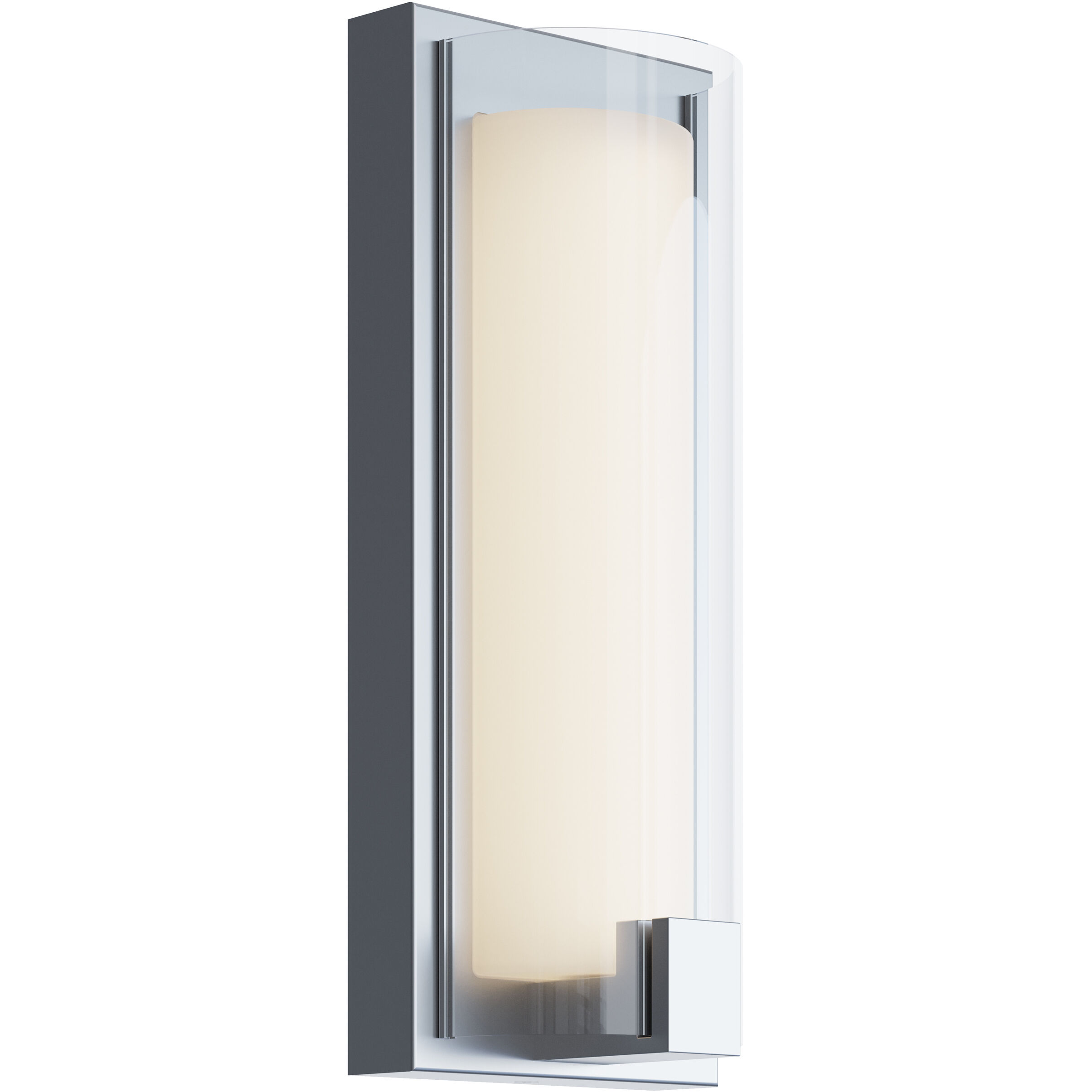 Mesa LED 5 inch Satin Nickel ADA Sconce Wall Light