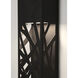 Inez 1 Light 24 inch Black Outdoor Wall Sconce