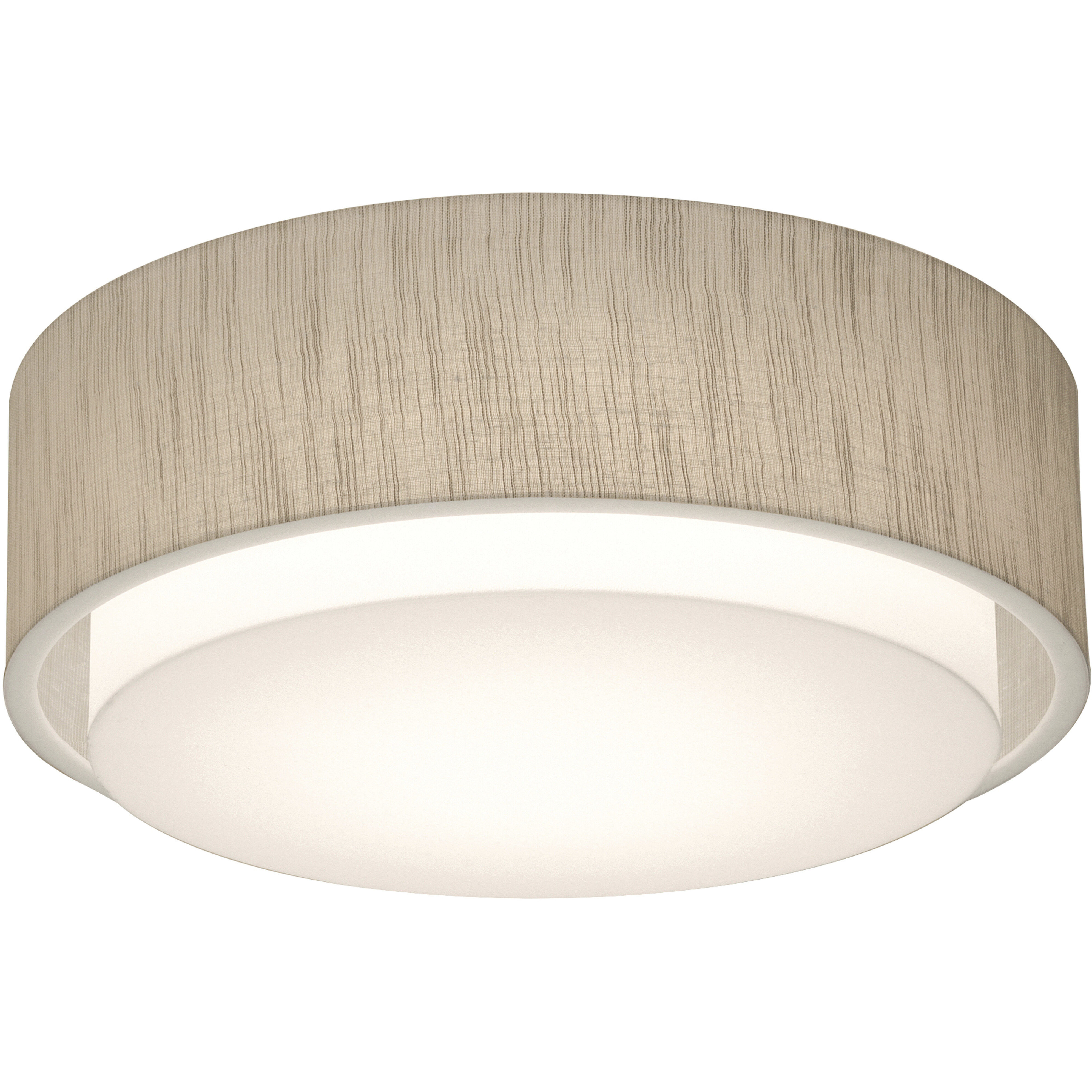 Jute cheap flush mount