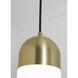 Irvine LED 18 inch Light Antique Brass Multi-light Pendant Ceiling Light