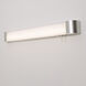 Allen LED 52 inch Satin Nickel ADA Overbed Wall Light