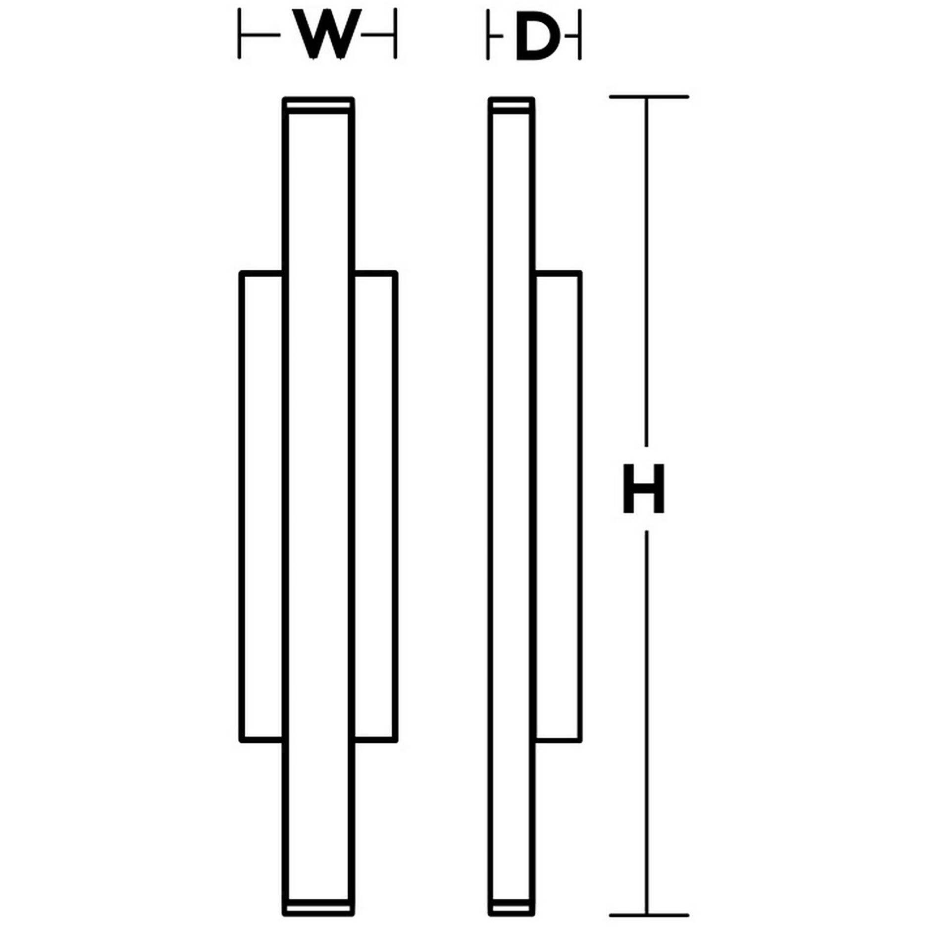 Gale LED 24 inch Textured Grey Outdoor Wall Sconce