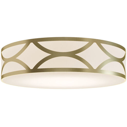 Lake LED 30 inch Gold Flush Mount Ceiling Light
