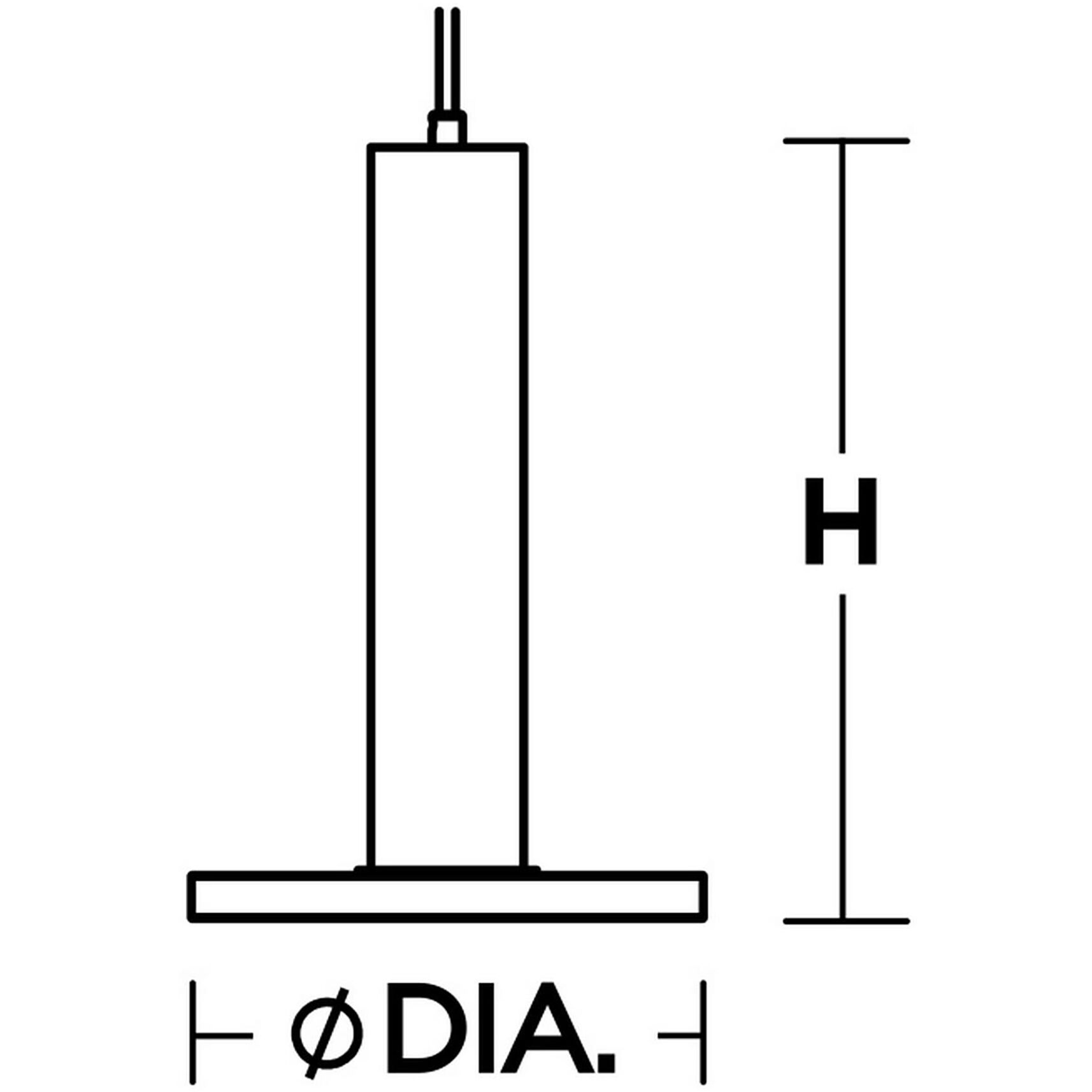 Luna Pendant Ceiling Light in Black