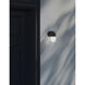 Irvine LED 8 inch Black Outdoor Sconce