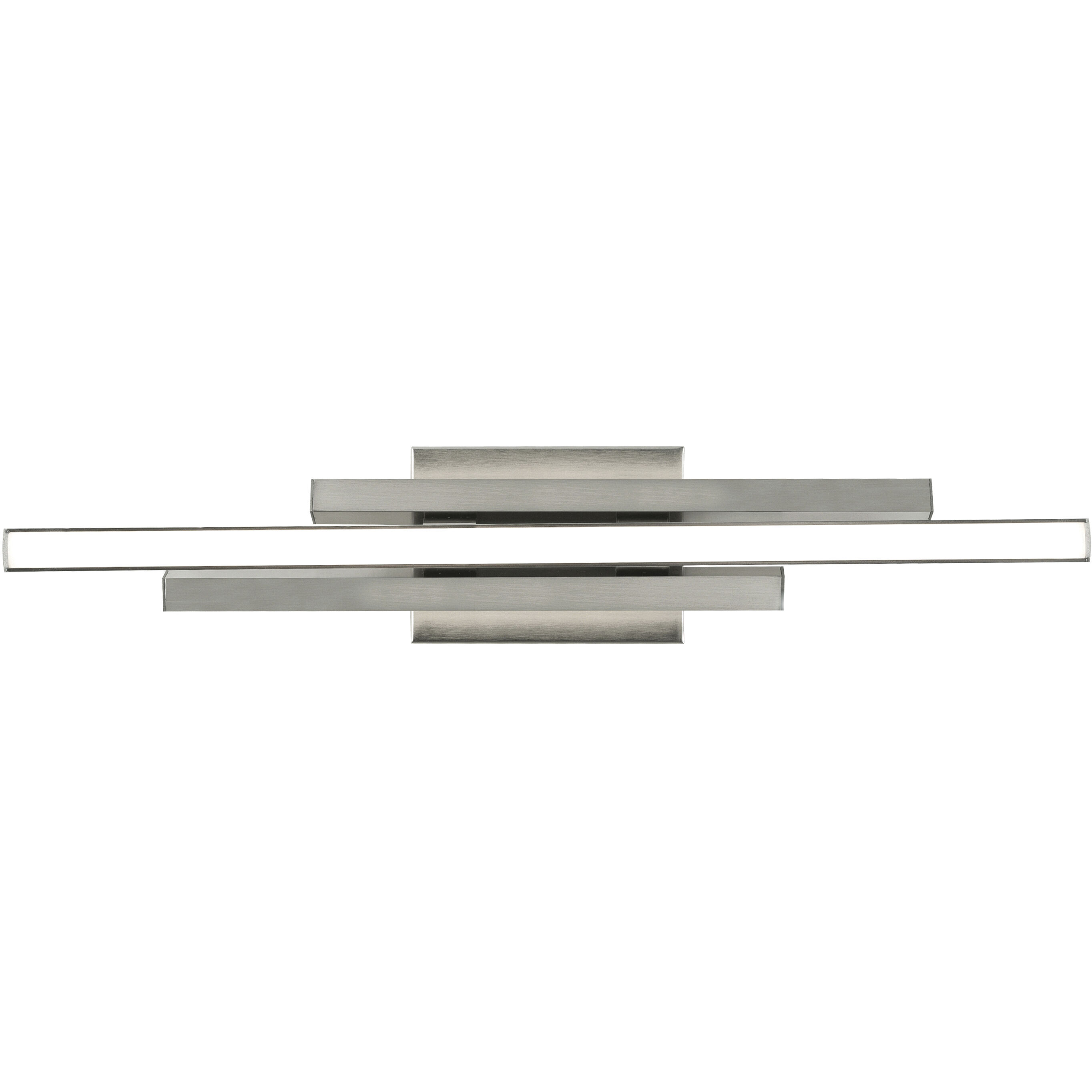 Indra 3 Light 24 inch Satin Nickel Bath Vanity Wall Light